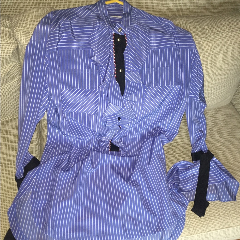 Philosophy Di Lorenzo Serafini silk shirt dress